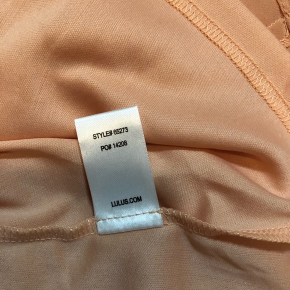 Lulus deep V rose gold sequin maxi dress - Picture 6 of 10